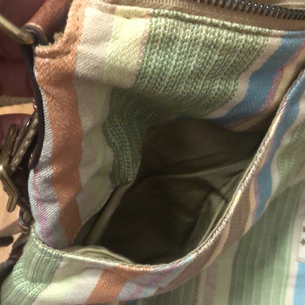 Fossil Multicolored Stripe Purse - image 6